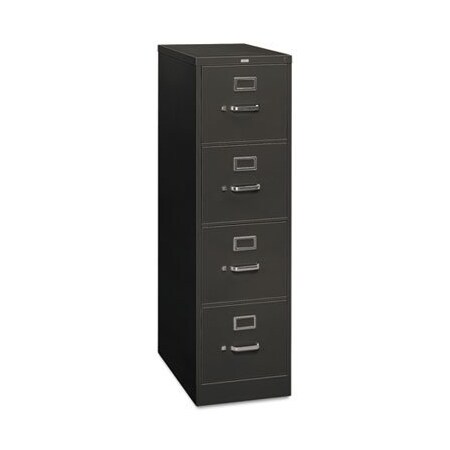 Hon HON, 310 SERIES FOUR-DRAWER FULL-SUSPENSION FILE, LETTER, 15W X 26.5D X 52H, CHARCOAL 314PS
